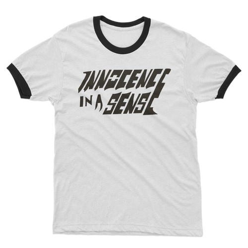 Kate's Clothing Innocence Adult Ringer T-Shirt | 100% Cotton Unisex Tee