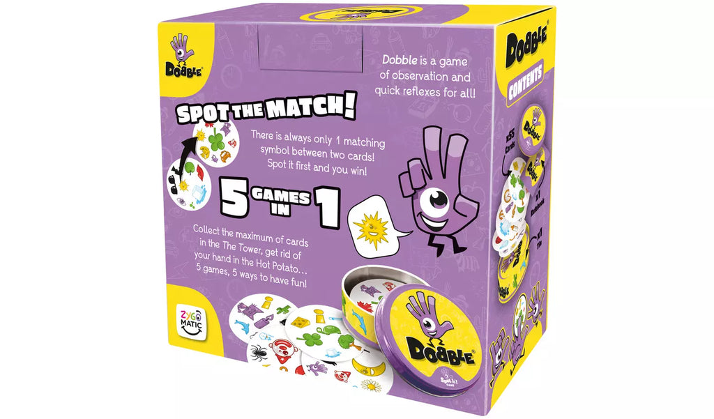 Snaps Dobble Classic Card Game – Fast-Paced Family Observation Game