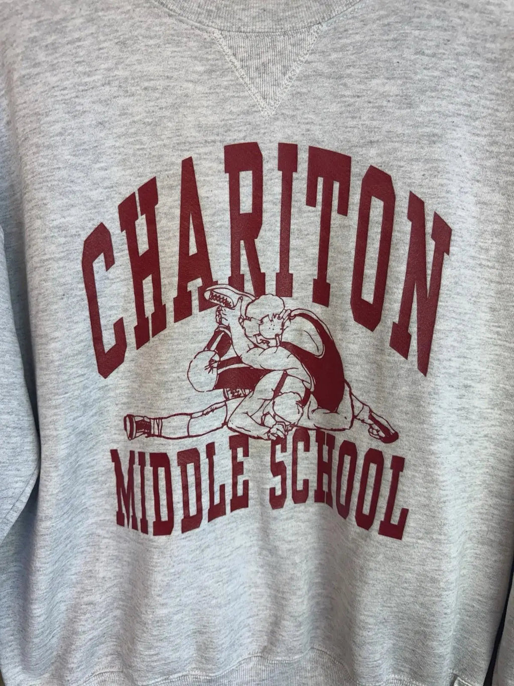 Vintage Russell Athletic Grey  College Jumper Sweater Sweatshirt Men’s Large