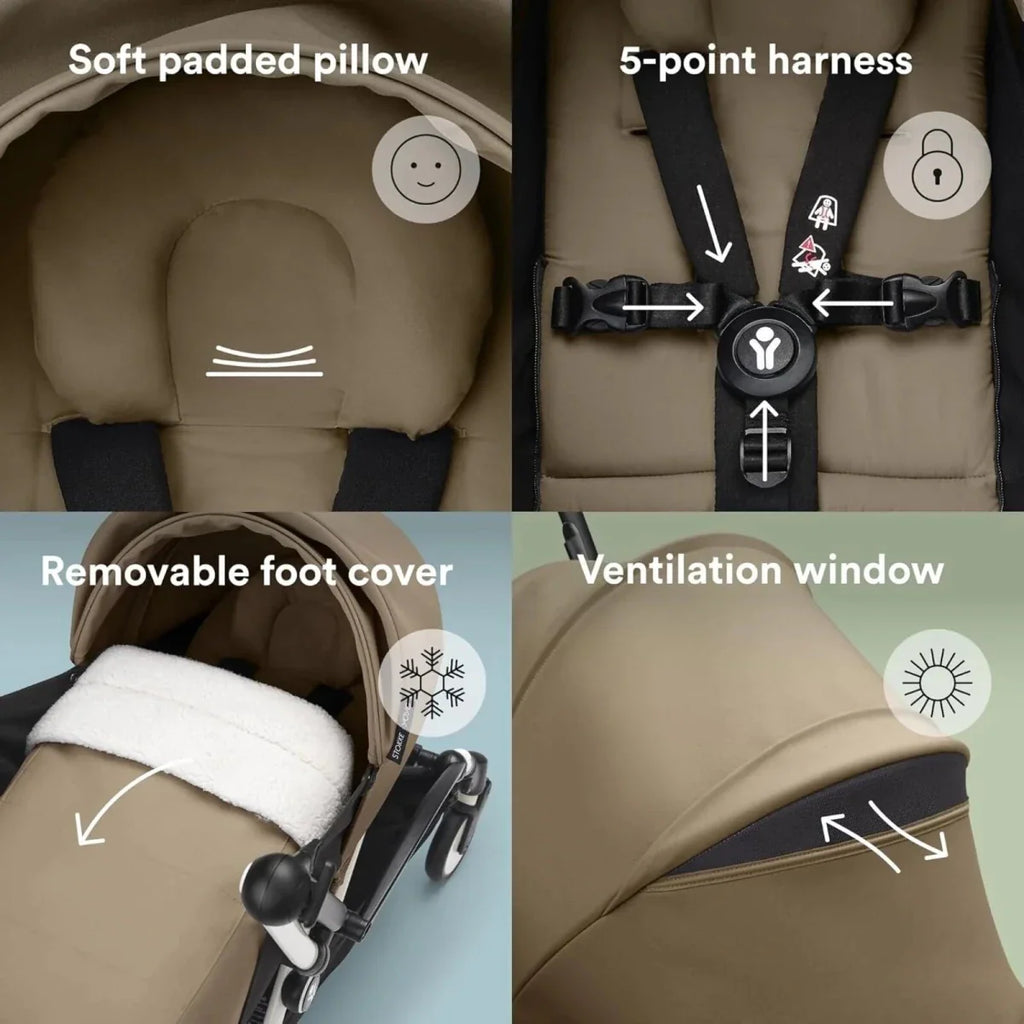 Stokke / Babyzen Stokke YOYO³  0+ Newborn Pack - Taupe