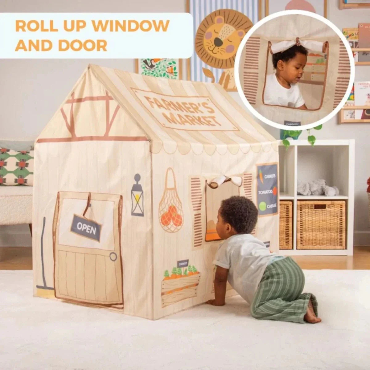Mookie Activo Pop-Up Tent - Fruits & Vegetables