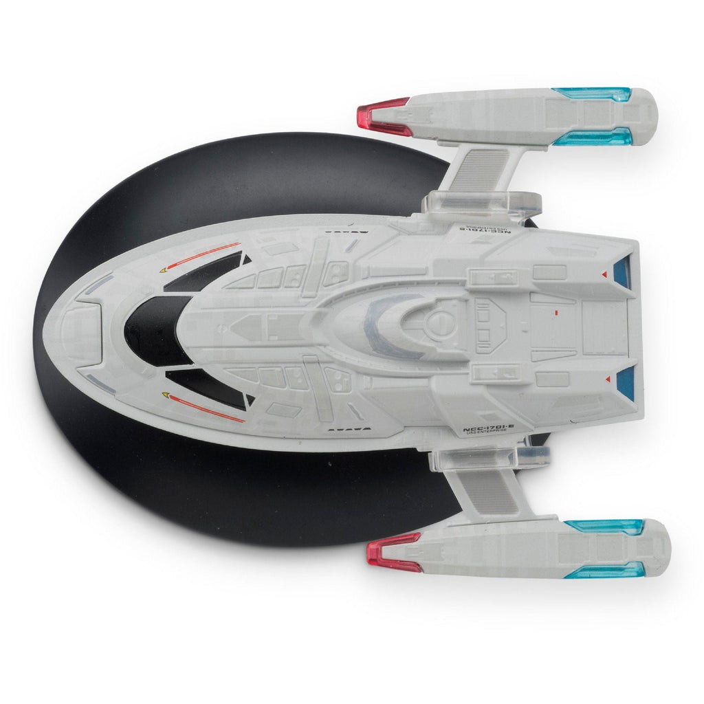 #75 U.S.S. Enterprise NCC-1701-E Captain's Yacht (Cousteau) Starship Model Die Cast Ship (Star Trek)