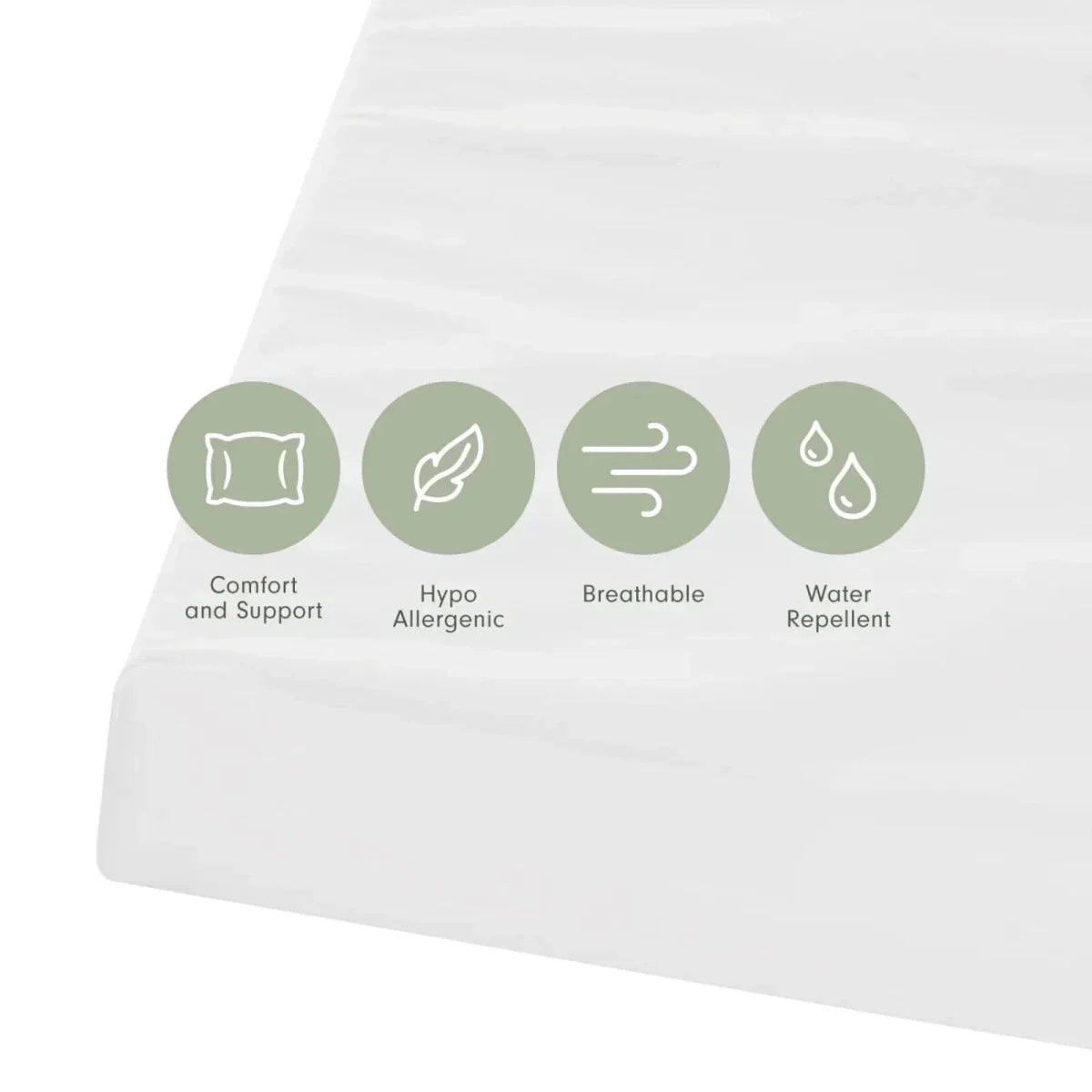 Tutti Bambini Rio Cot Bed with Cot Top Changer & Mattress - Dove Grey/Honey Oak