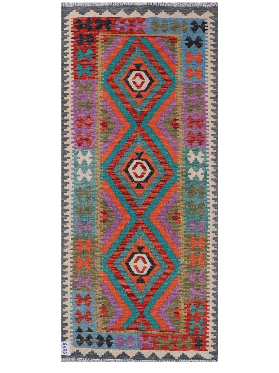 Maimana Kilim - 188 x 82 cm