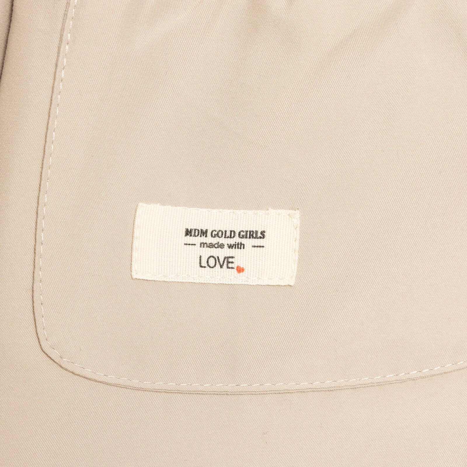 Midimod Girl Raincoat - Beige