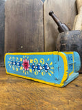 Rustic Warehouse Norfolk | Vintage Blue Wooden Brick Mould Planter