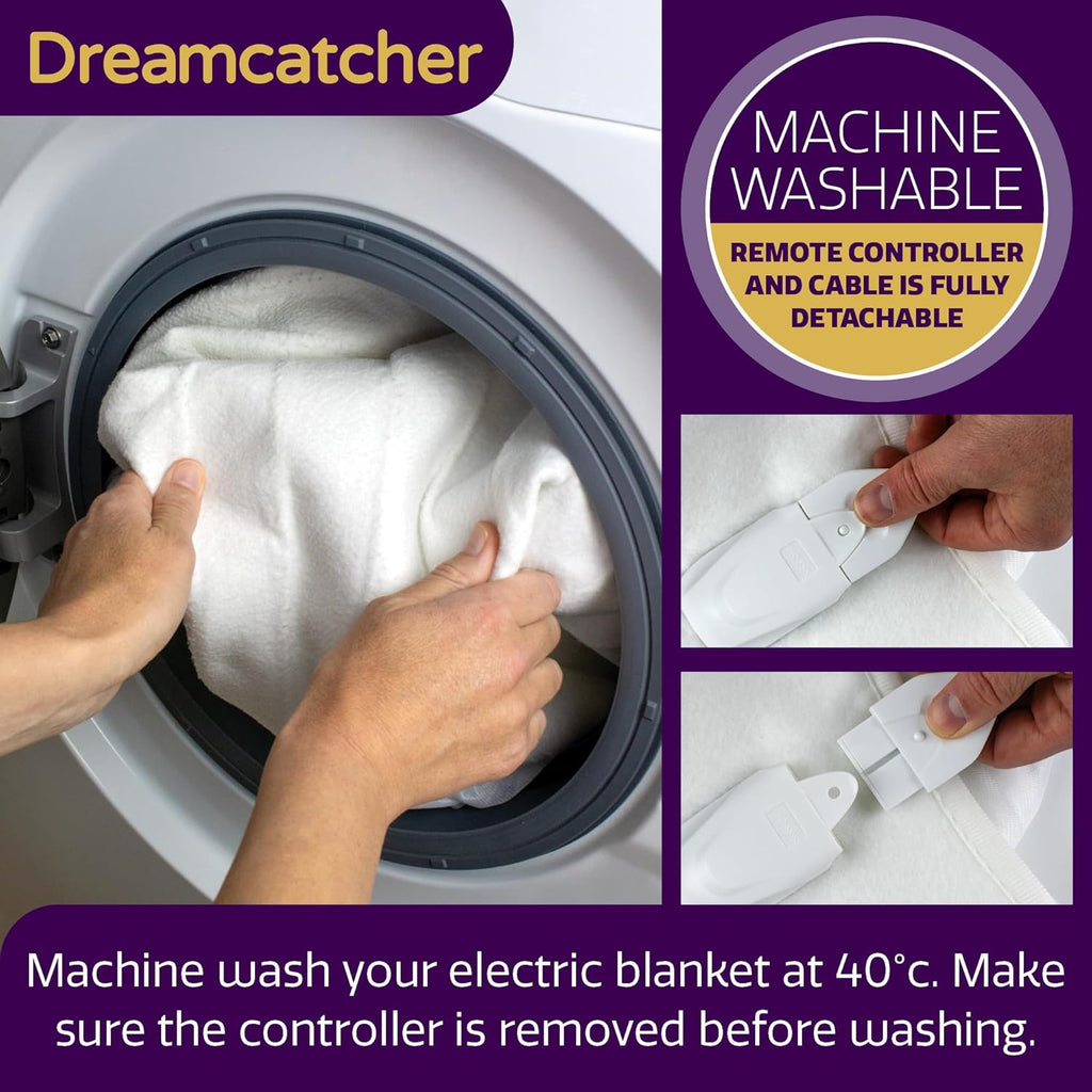 Dreamcatcher Double Electric Blanket | Dual Control Fitted Underblanket