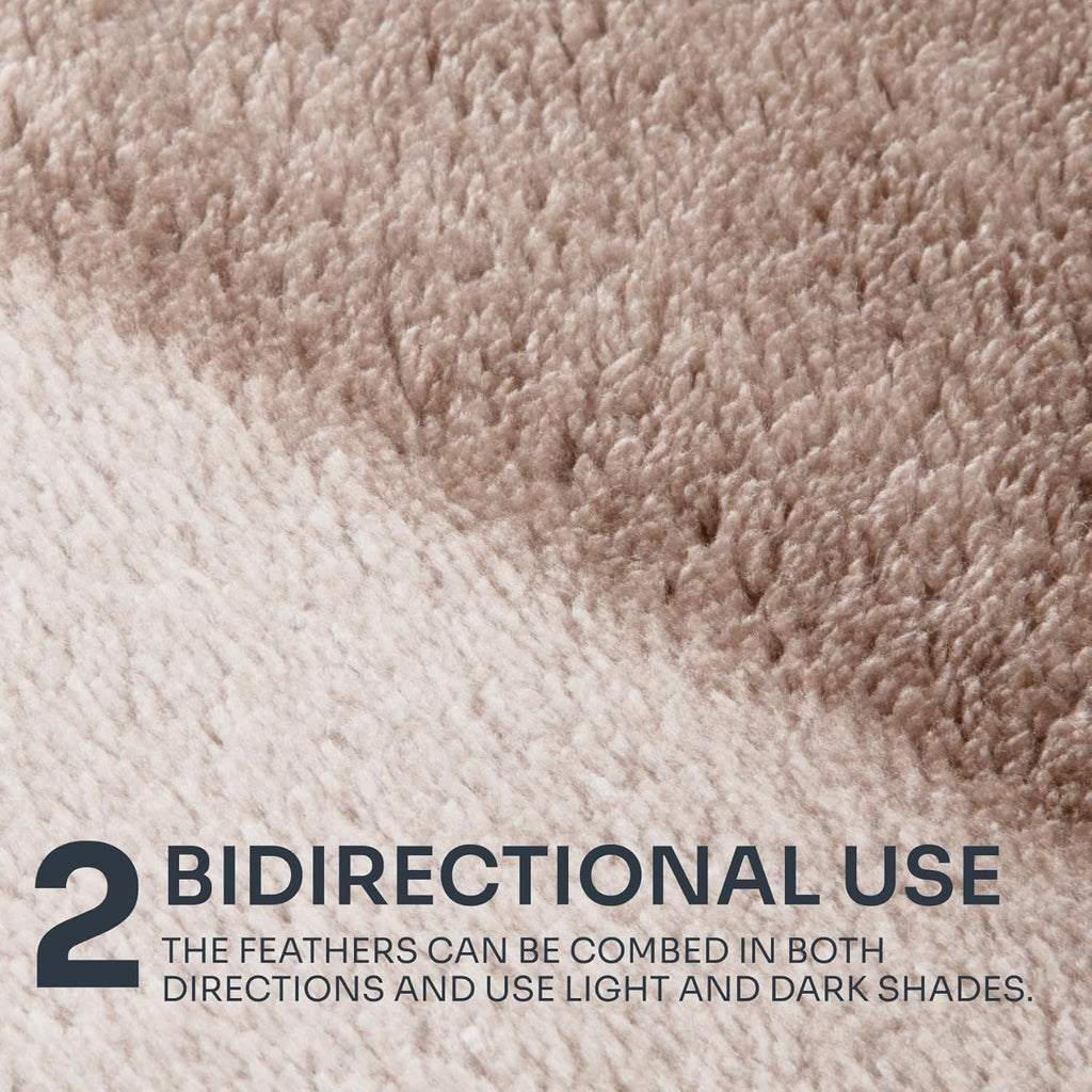 Massive Discounts Circular Bedroom Rug – 120cm Soft Fluffy Beige Carpet