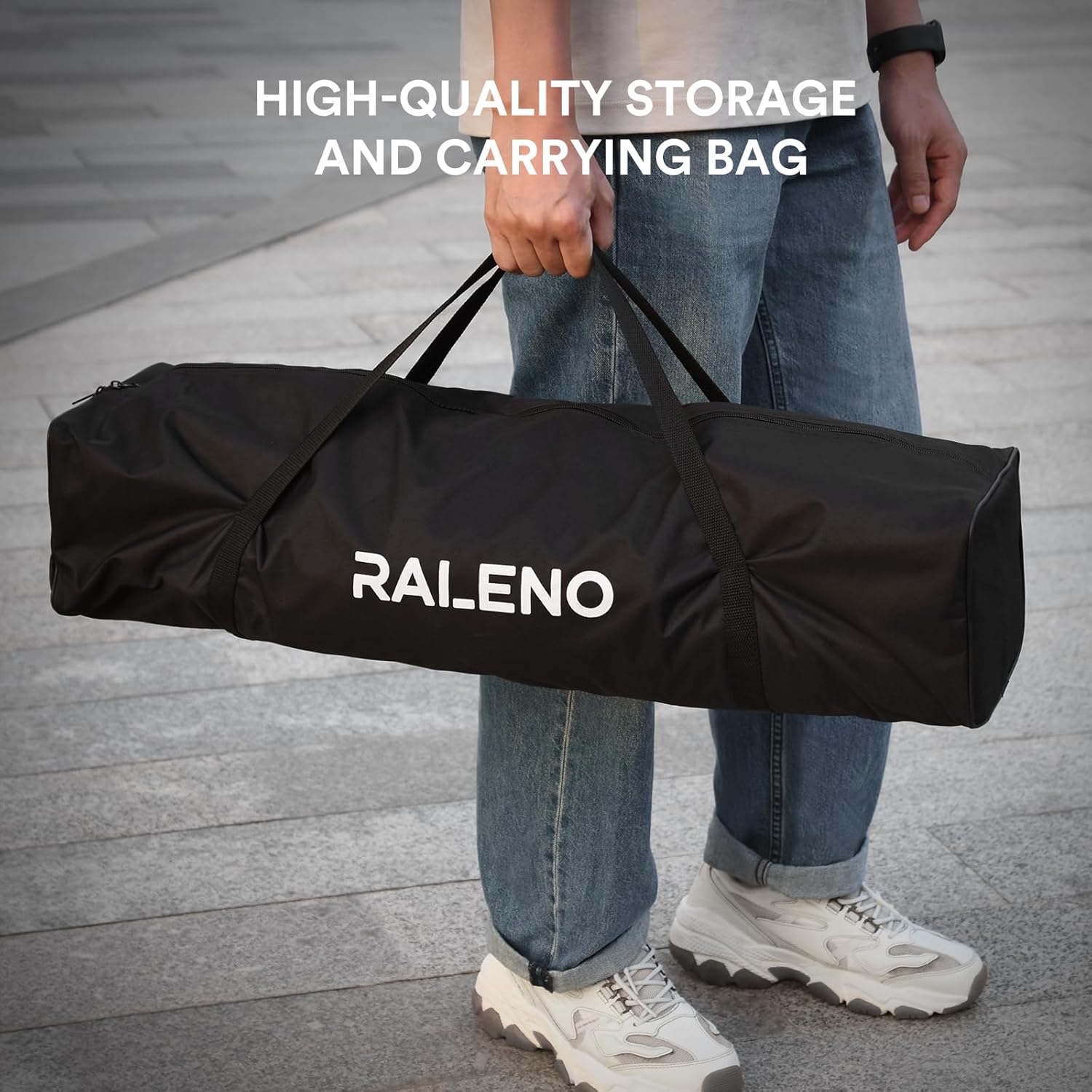 RALENO Softbox Lighting Kit | 2-Pack 50W LED 5500K Photography Studio Lights