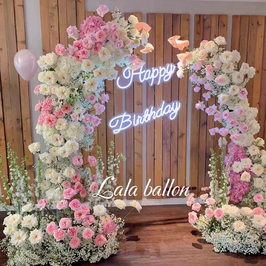 Massive Discounts Gold Moon Shape Metal Wedding Arch Backdrop Stand - 2Pcs