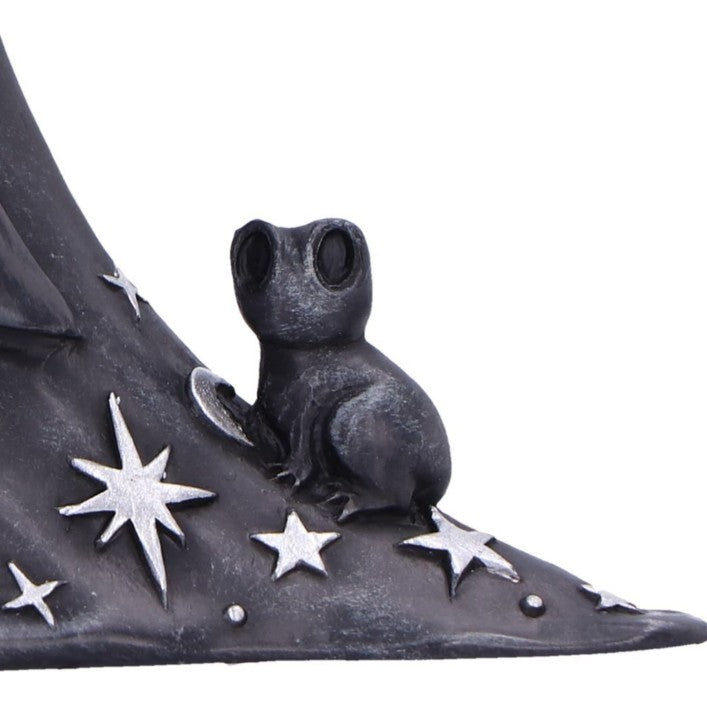 Nemesis Now Little Souls Sparkle Witch Figurine with Frog – 11.5cm
