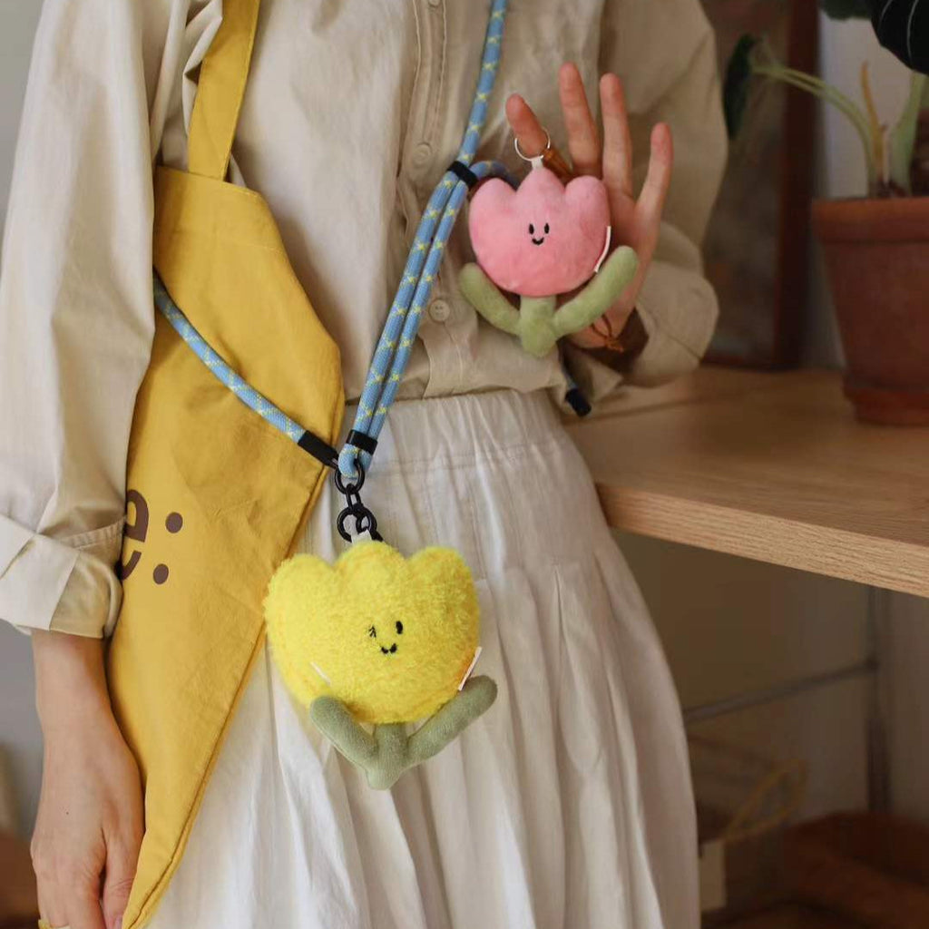 LuLuFun Studio Plush Tulip Mini Bag | Cute Crossbody Accessory Purse