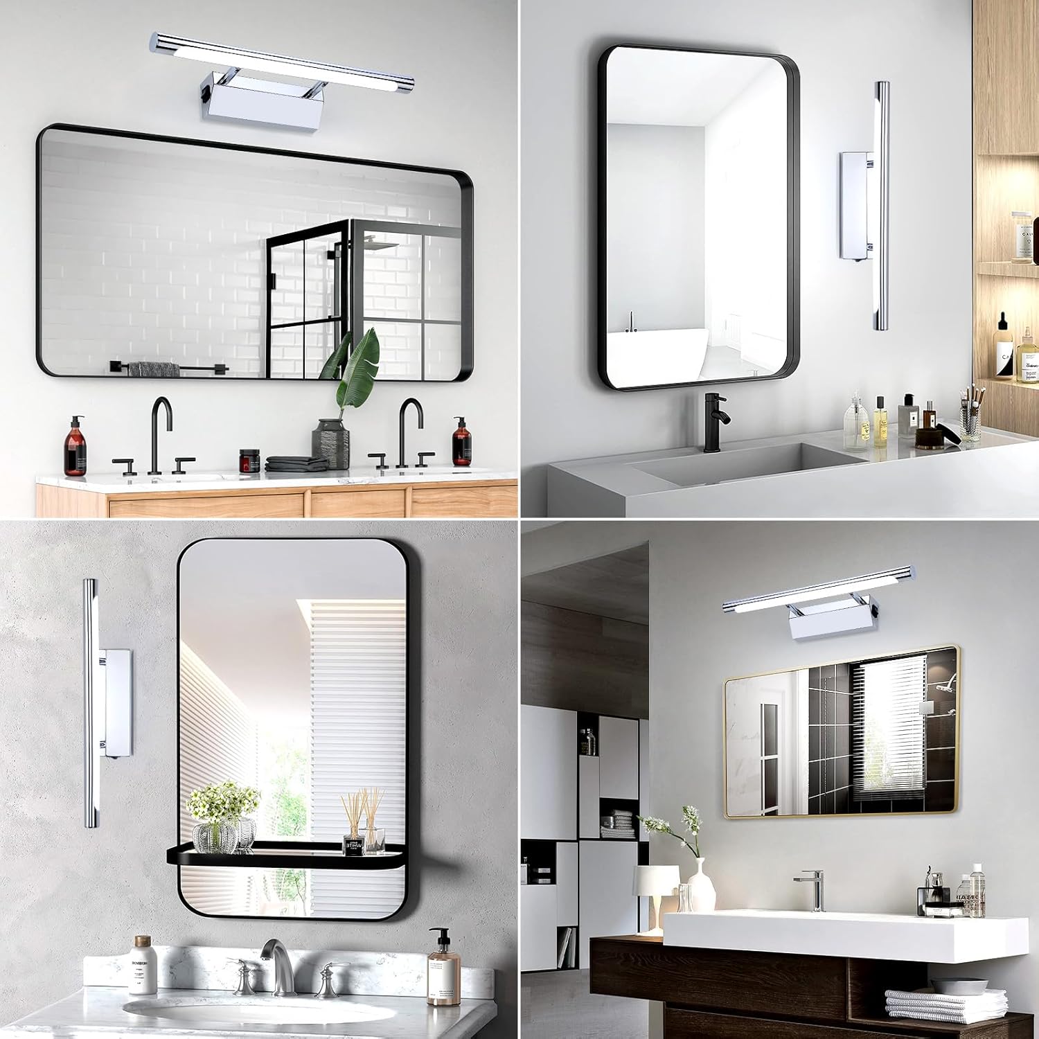 Massive Discounts LED Vanity Mirror Light | IP44 Waterproof & Adjustable