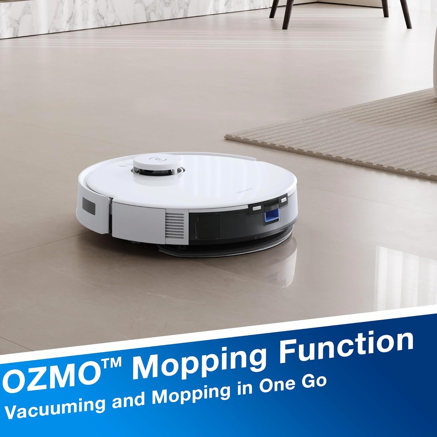 ECOVACS DEEBOT N20 Robot Vacuum and Mop – 8000Pa Suction & Anti-Tangle