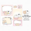 Flower Patchwork Memo Note Pad by LuLuFun Studio – 50 Floral Notes