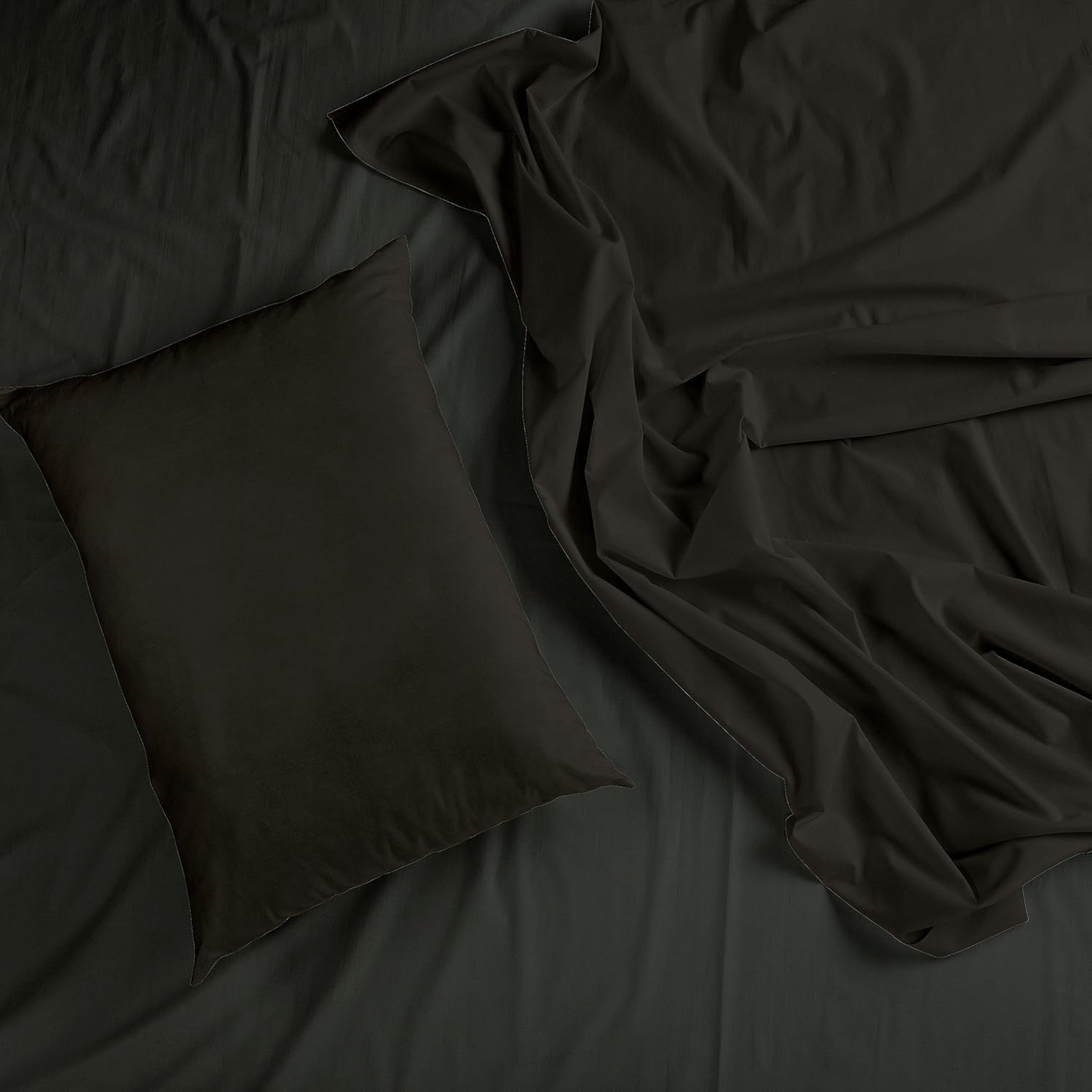 OLIVIA ROCCO Fitted Sheets – Super Soft Easy Care Plain Dye Bed Linen