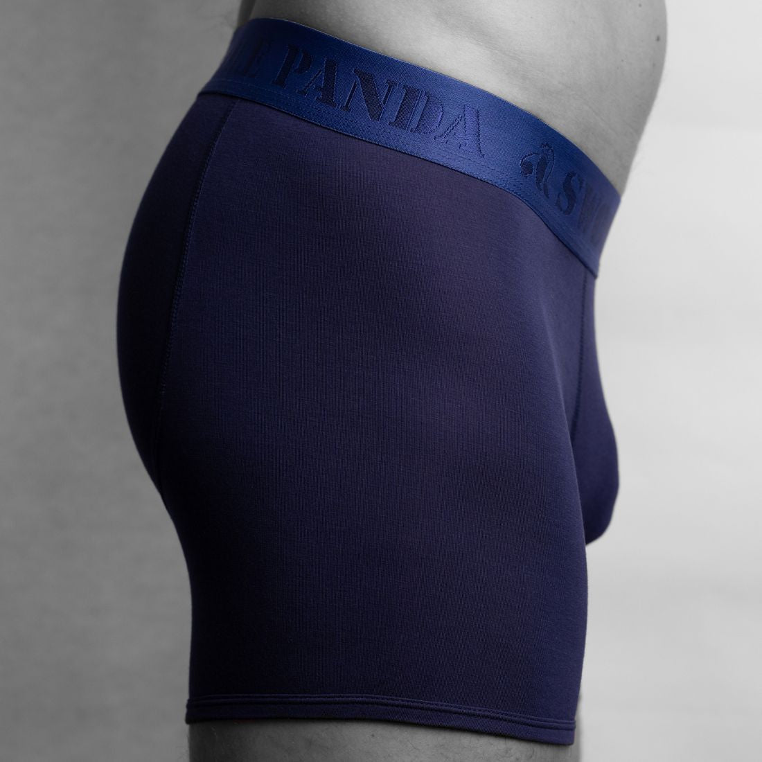 Swole Panda Bamboo Boxers – Navy Anti-Chafing Breathable Underwear