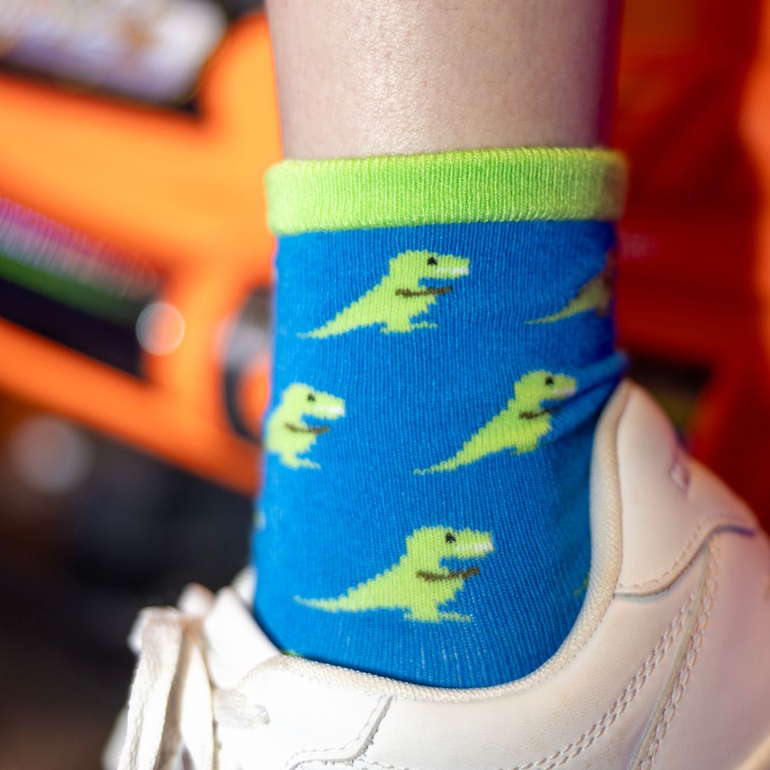Swole Panda Children's T-Rex Bamboo Socks – Seamless & Breathable