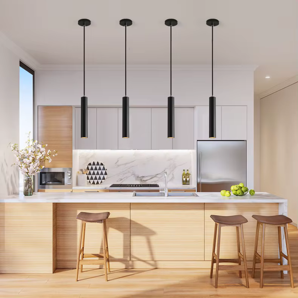 Light My House Trip Black Pendant Light – Minimal Adjustable Bedroom Lamp