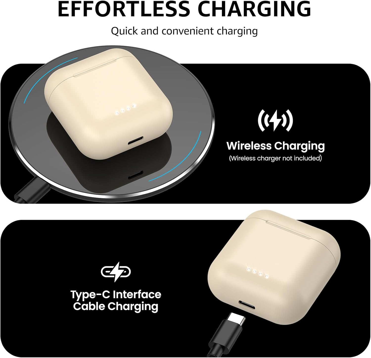 TOZO T6 True Wireless Earbuds - Bluetooth 5.3 IPX8 Waterproof Headphones