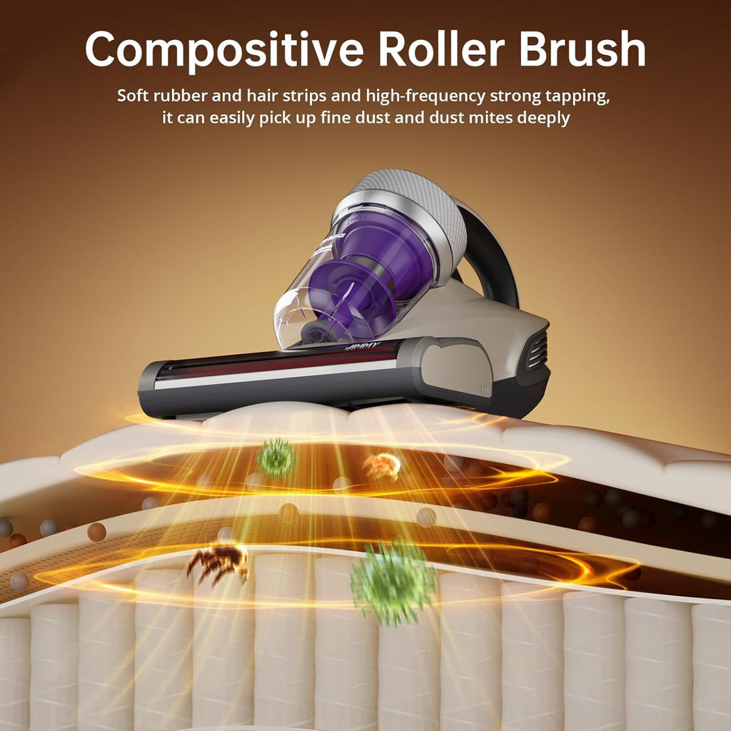 JIMMY JV35 Mattress Vacuum Cleaner | 700W Anti-Dust Mite UV Sterilizer
