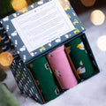 Swole Panda Men's Bamboo Socks Gift Box – 3 Pair Farm Theme Set