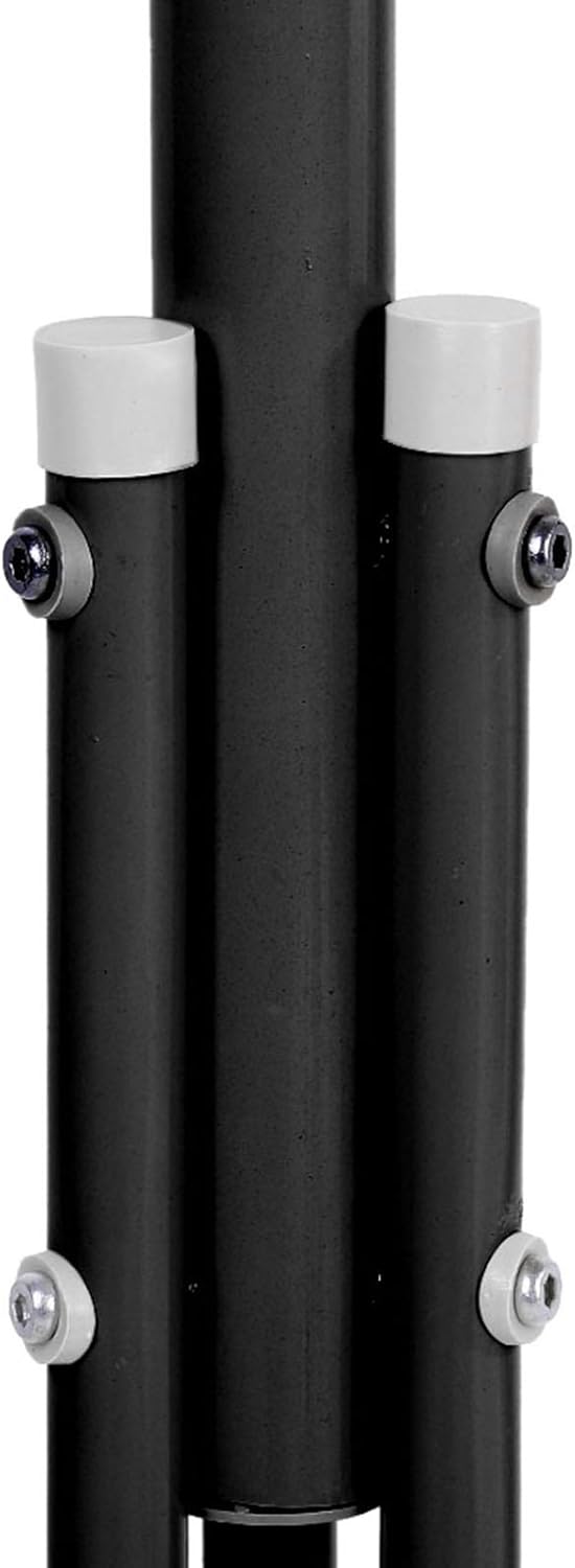 Massive Discounts Steel Standing Coat Rack – 12 Hooks, 68.5in, Black