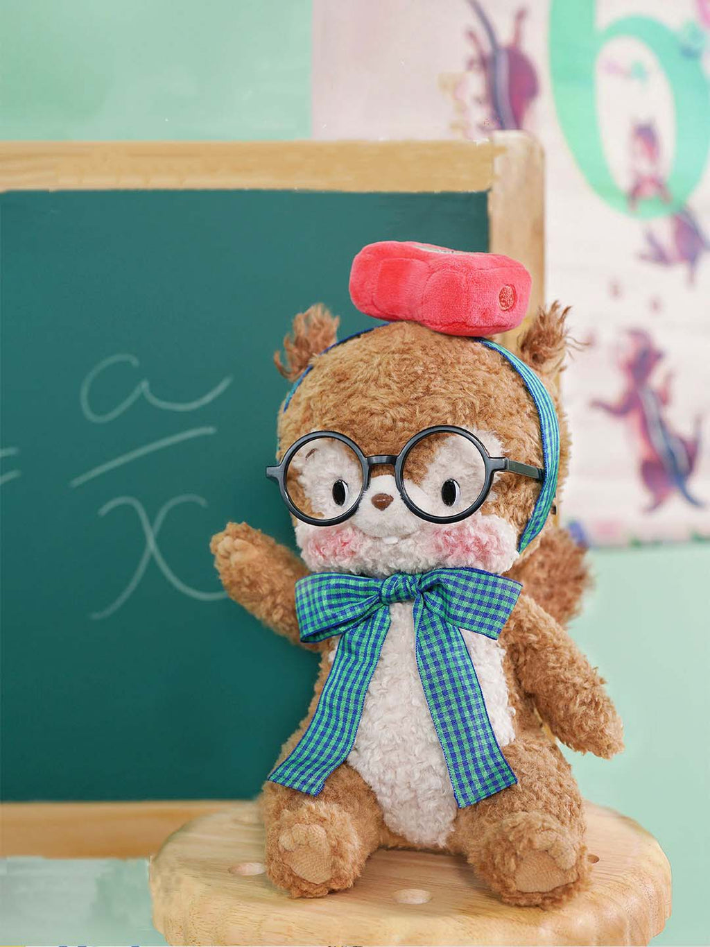 LuLuFun Studio Bobotta Squirrel Plush Toy – 25cm Stuffed Animal Gift Set