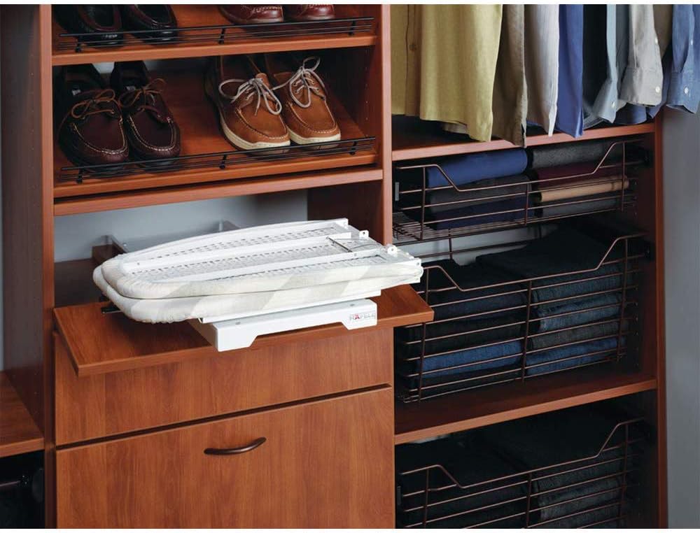 Nisorpa Pull Out Ironing Board | 180° Rotatable Fold Away Table