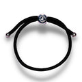 Swole Panda Jet Black Recycled Rope Bracelet | Sustainable Unisex Jewelry