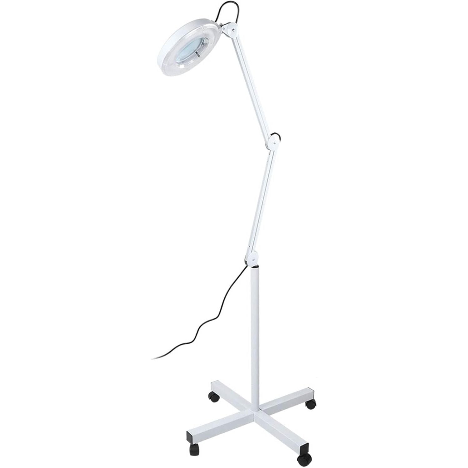 Massive Discounts 5X Magnifying Floor Lamp – Adjustable LED Beauty Light