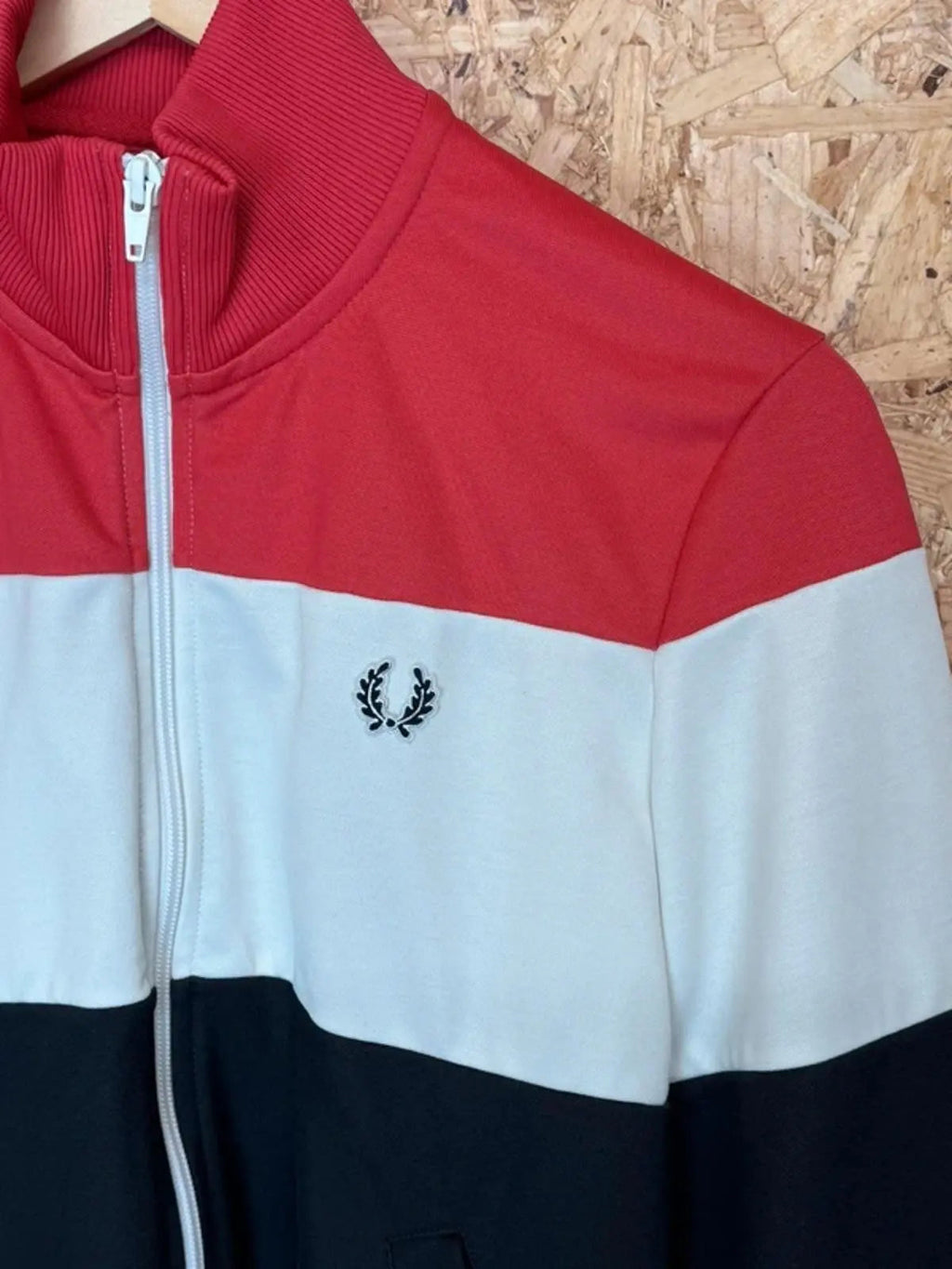Vintage Womens Fred Perry Tracksuit Top , Size 10 #187