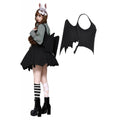 Dark in Love Vespertilio Bat Wing Vest – Black Gothic Waistcoat