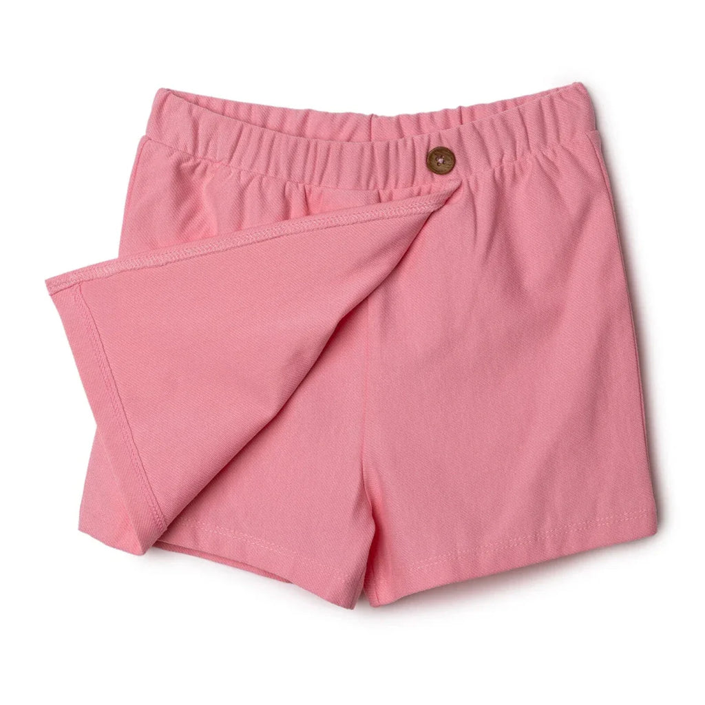 HelloBaby Girls Shorts with Buttons  Short Leg - Pink