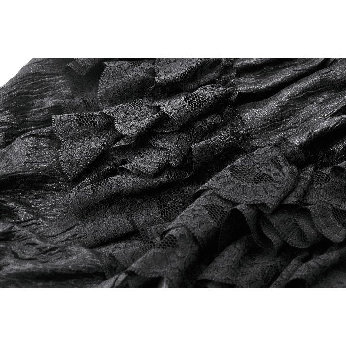 Dark in Love Rosalie Baroque Lace Gothic Bloomers – Black Frill