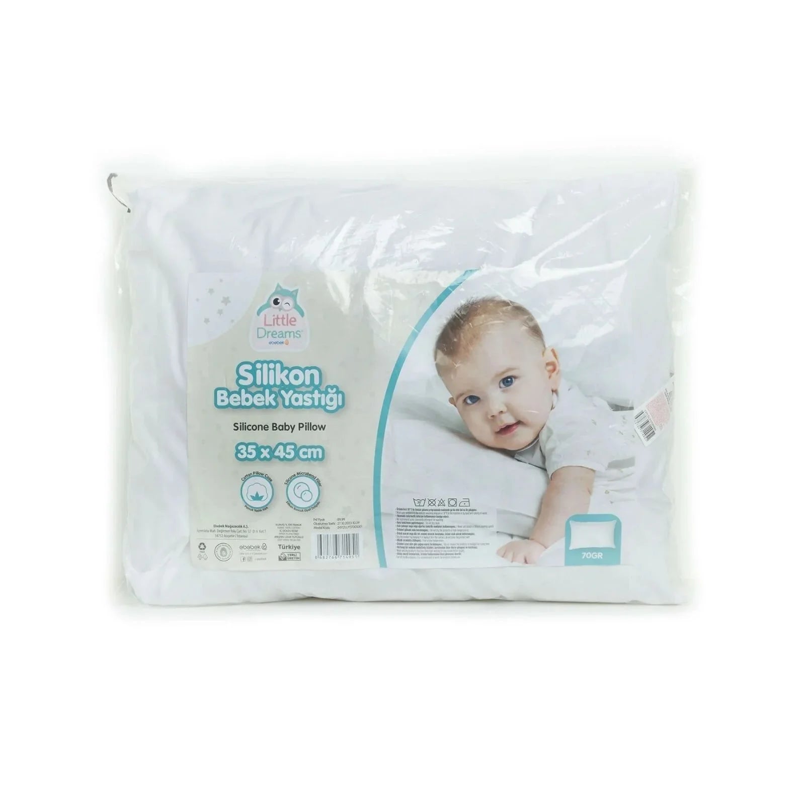 Little Dreams Unisex Pillow - White