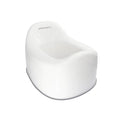 Deambaby First Stage Toddler Potty with Grey Trim - White