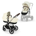 Cybex Eos Lux Silver 2-in-1 Pushchair - Seashell Beige