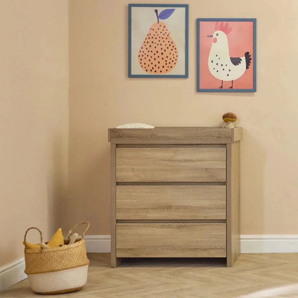 Tutti Bambini Modena 3 pcs Room Set - Oak