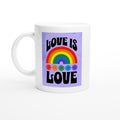 Love Is Love Mug – Colorful LGBTQ+ Pride Coffee Cup