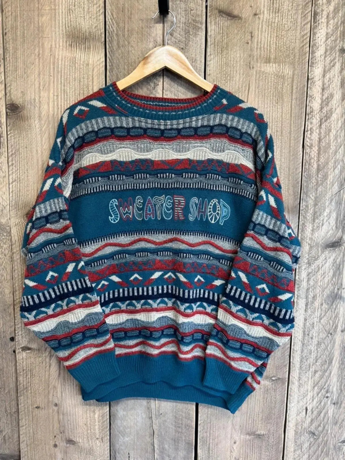 Rare Original 1990s The Sweater Shop jumper sweater men’s large , women’s 14/16