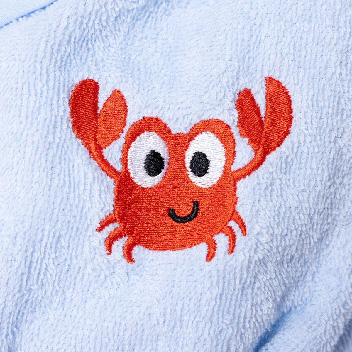 Little Dreams Boy Baby Bathrobe - Blue