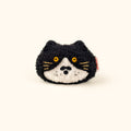 LuLuFun Studio George Kitty Tuxedo Cat Plush Charm - Soft Bag Keychain