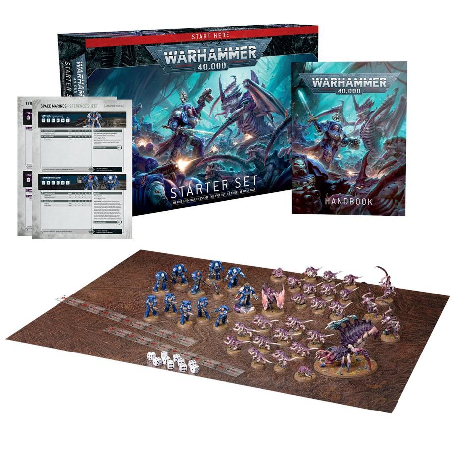 Warhammer 40,000 Starter Set – Space Marines vs Tyranids Boxed Set