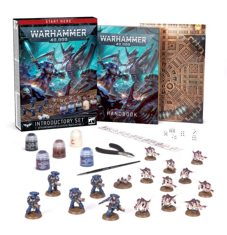 Warhammer 40,000 Introductory Set – Space Marines vs Tyranids Starter Kit
