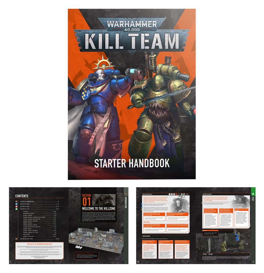 Warhammer 40,000 Kill Team Starter Set – Tabletop Skirmish Game