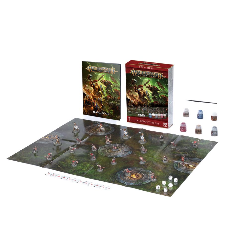 Warhammer Age of Sigmar Introductory Set – Fantasy Miniature Starter Kit