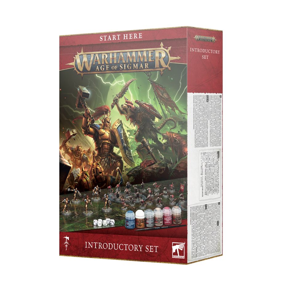 Warhammer Age of Sigmar Introductory Set – Fantasy Miniature Starter Kit