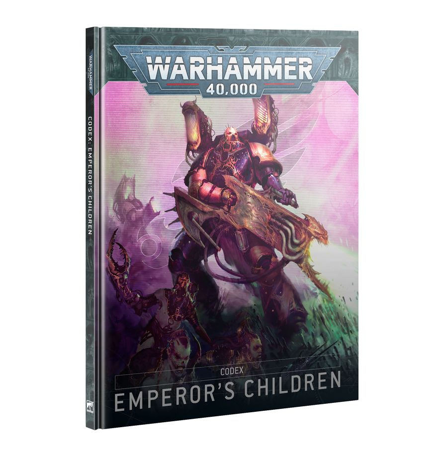 Warhammer 40,000 Codex: Emperor's Children – Hardback Rulebook