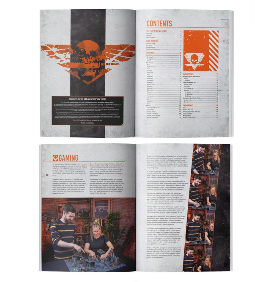 Warhammer 40,000 Kill Team: Core Book – Hardcover Skirmish Rules